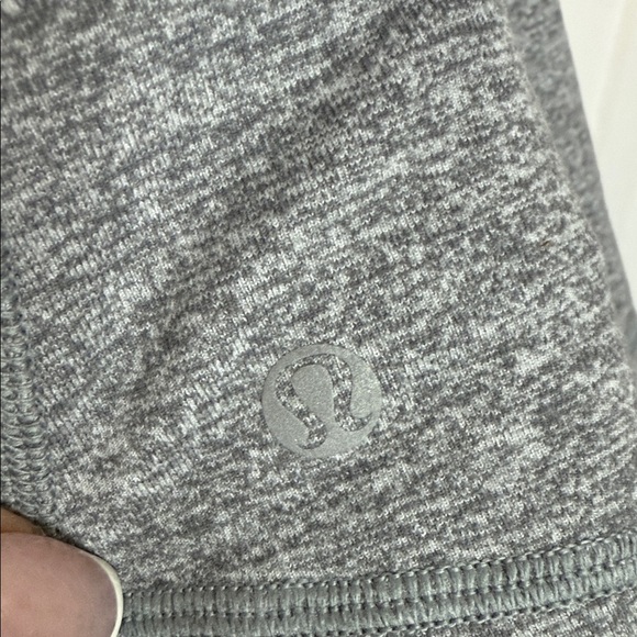 Lululemon Grey Criss cross back Strappy racerback workout top - 6 - Picture 3 of 5
